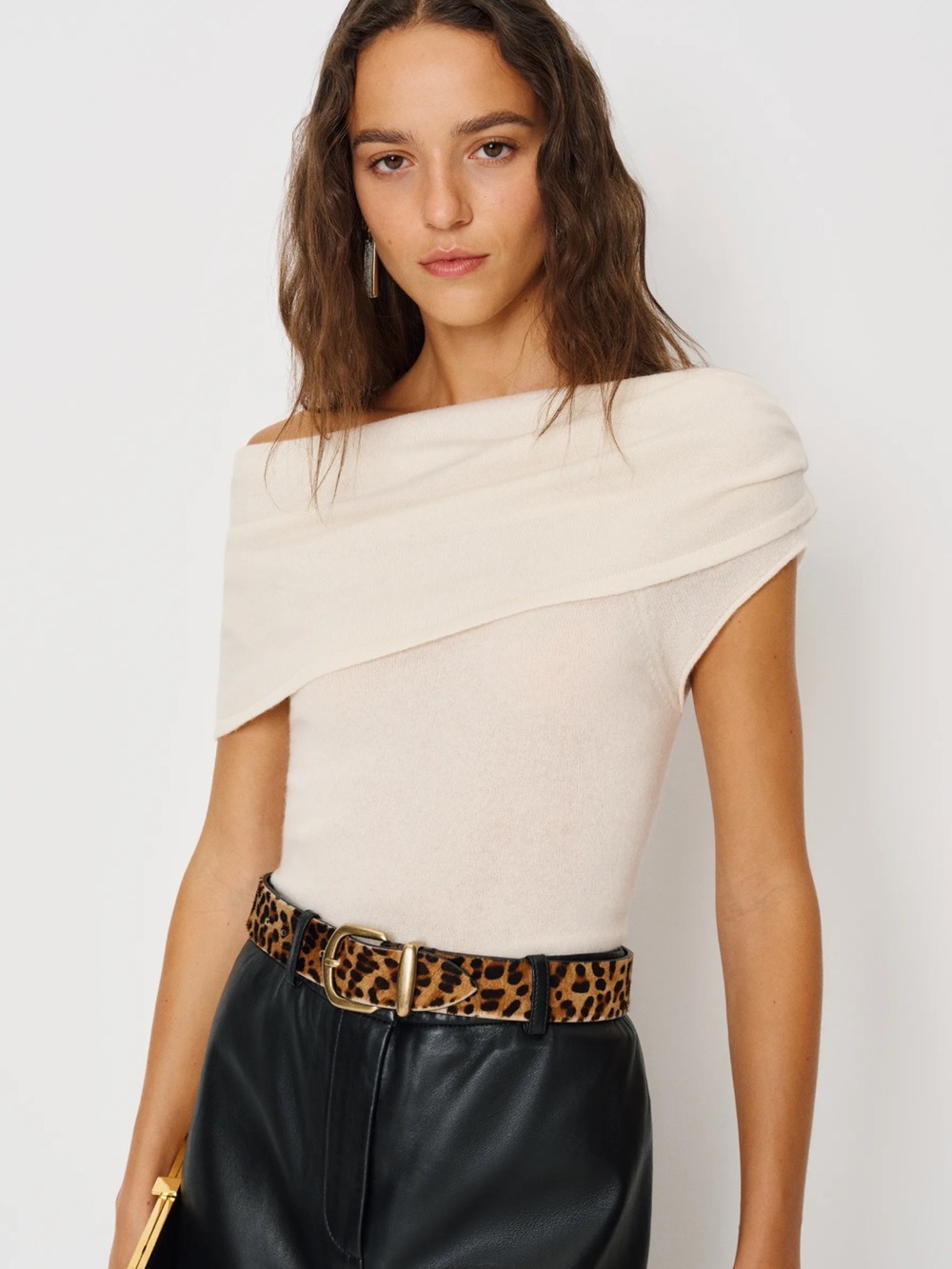Reformation Covie Cashmere Top size XS